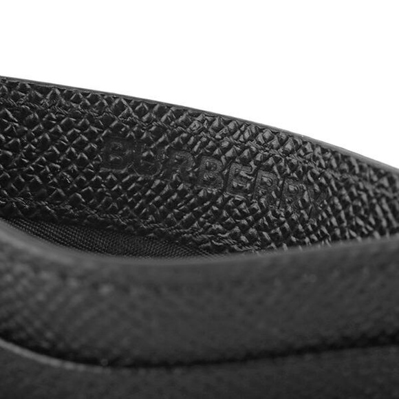 Burberry Black Card Holder, NWT - Picture 2 of 5